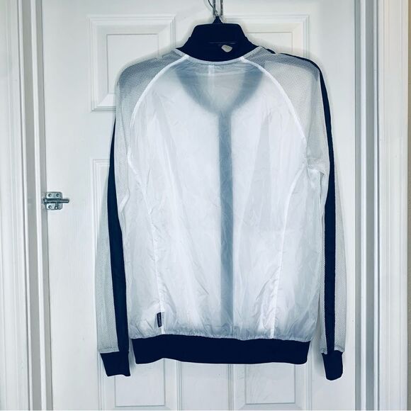 Fabletics Atlanta Jacket Size Medium White and Black - Picture 10 of 10